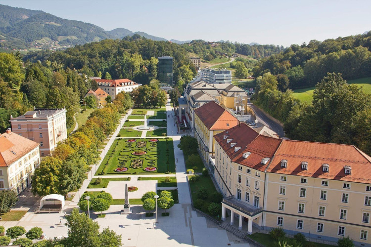 Panoramska slika Rogaške Slatine.